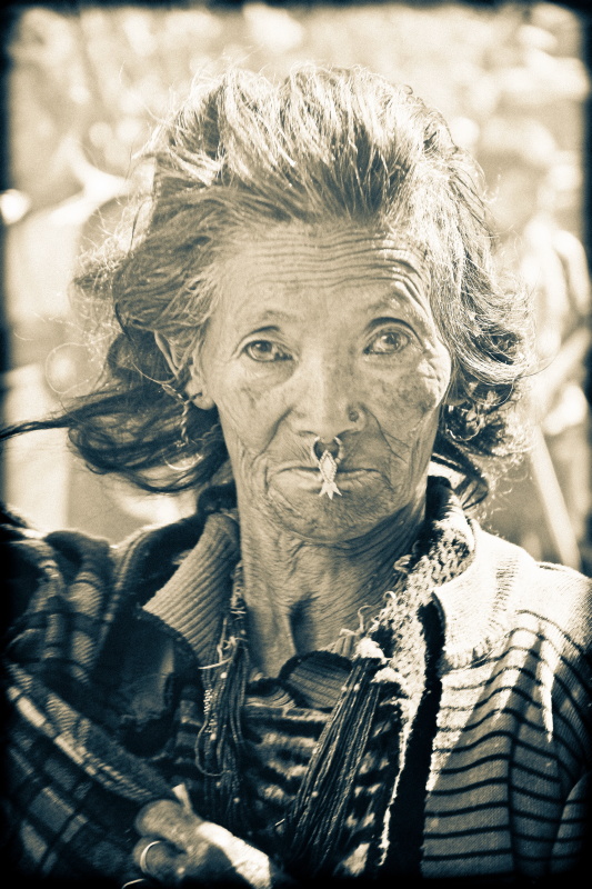 Obyvatelka Himaláje