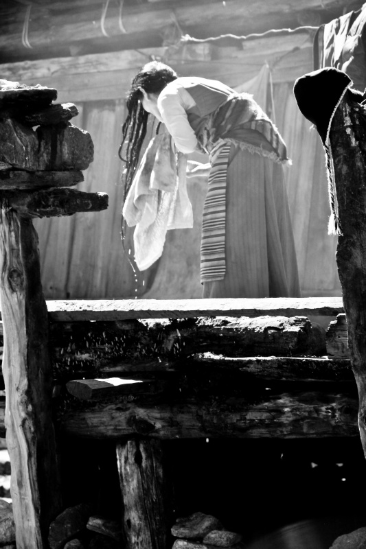 Mytí vlasů, Himaláj