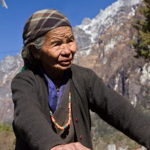 Nepálská žena