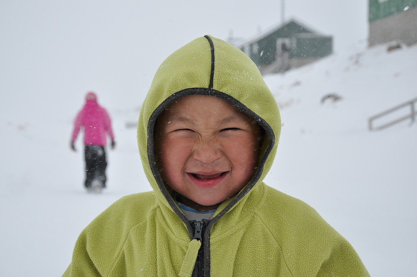 Eskymáček, Grónsko