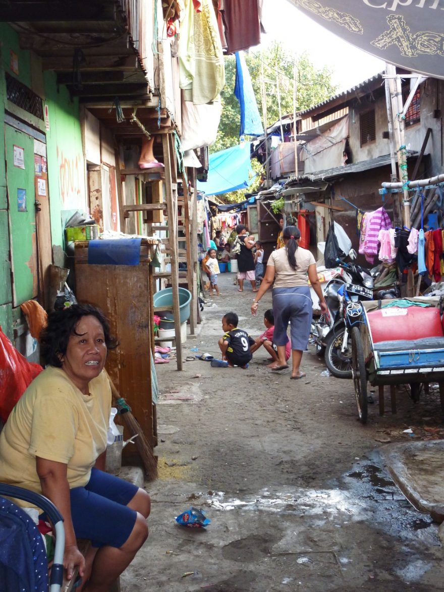 Život v ulicích, Jakarta, Indonésie