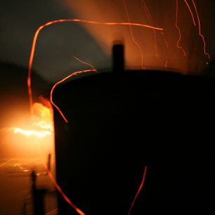 Silvestr na rumunském parním vlaku