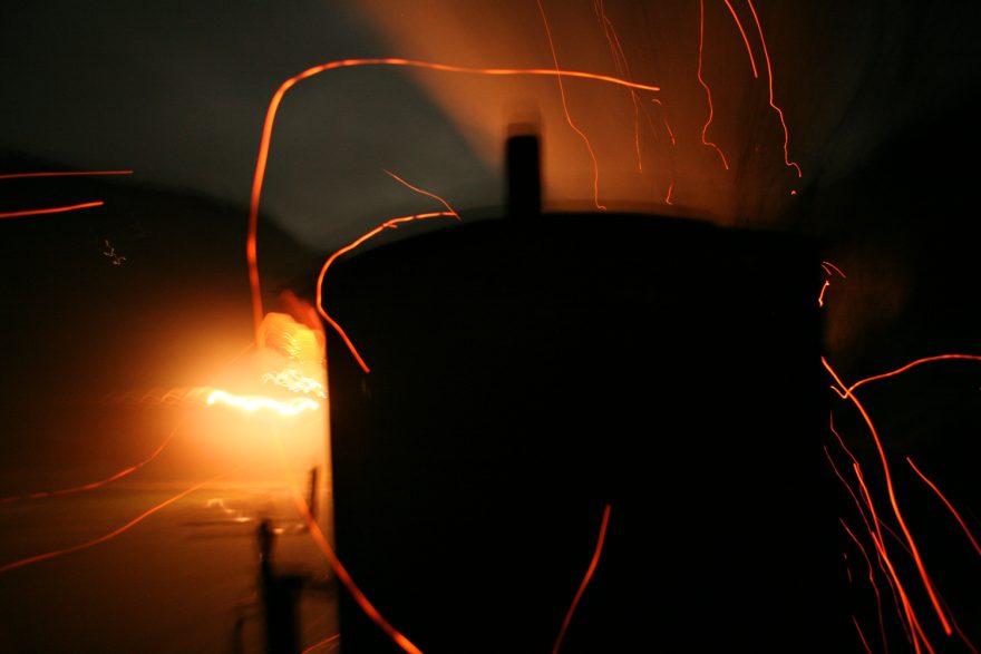 Silvestr na rumunském parním vlaku