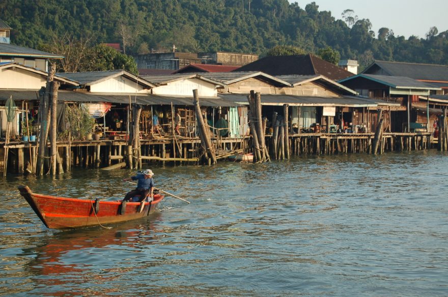 Plovoucí obydlí, Thajsko