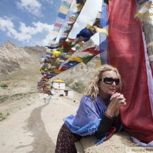 Světlana Nálepková v klášteře nad školou