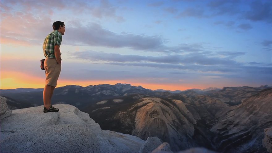Alex Honnold po průlomovém výstupu v roce 2008