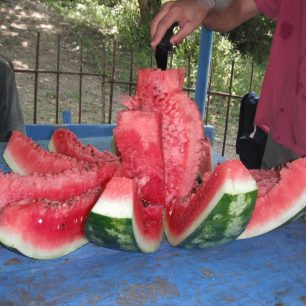 Opravdovým chuťovým zážitkem jsou melouny dozrálé na jihokavkazském slunci