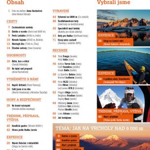 Kromě nové grafiky s většími fotografiemi byl přepracován také obsah, který je nyní přehlednější