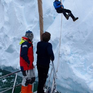 Slanění až na palubu