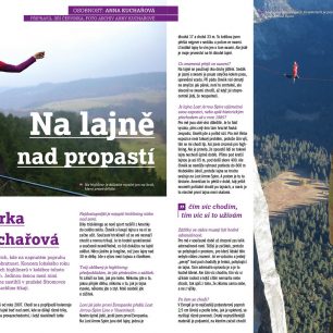 Z obsahu Světa outdooru 1/2014