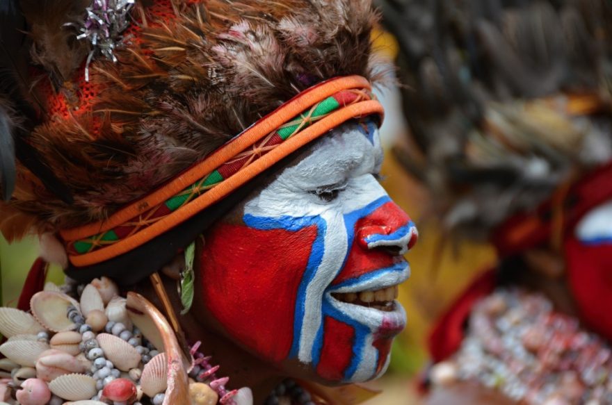 Kulturní skupina Tokua – provincie Jiwaka, Papua