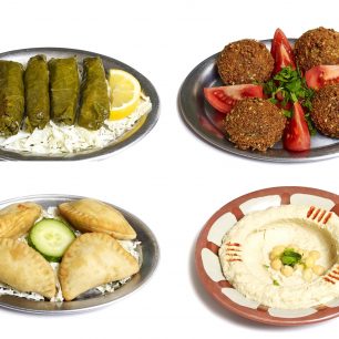 MENŠÍ JÍDLA - MEZZE