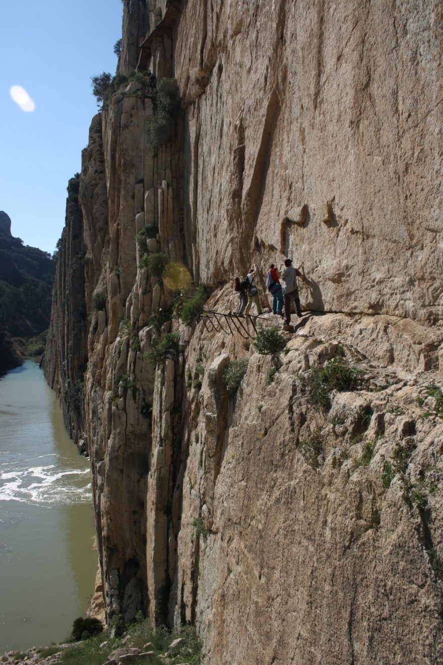 Začátek Camina del Rey, Španělsko