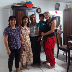 Jedna z večeří, na kterou jsem byla pozvána