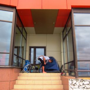 Nocování u Bajkalu