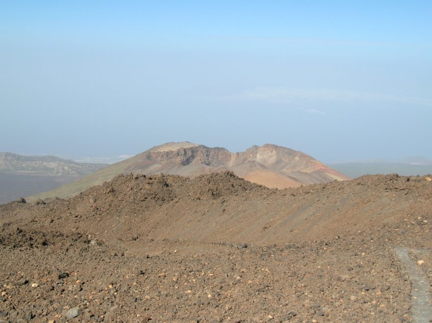 Kráter sopky Pico Viejo