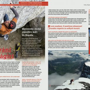 Slyžování Dhaulágirí