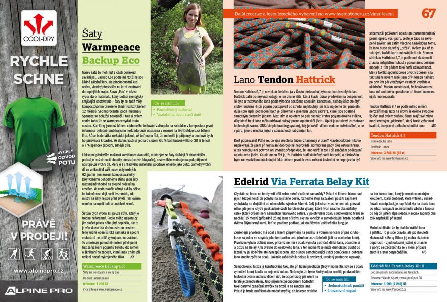 Recenze Světa outdooru