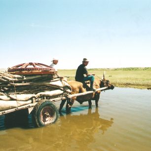 Převoz jurty, Mongolsko