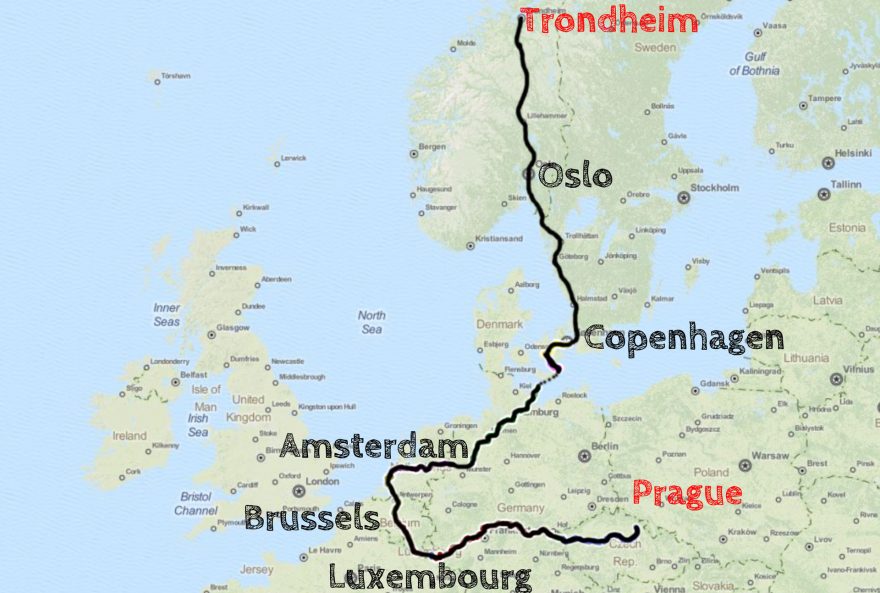 Plán cesty pro tento rok