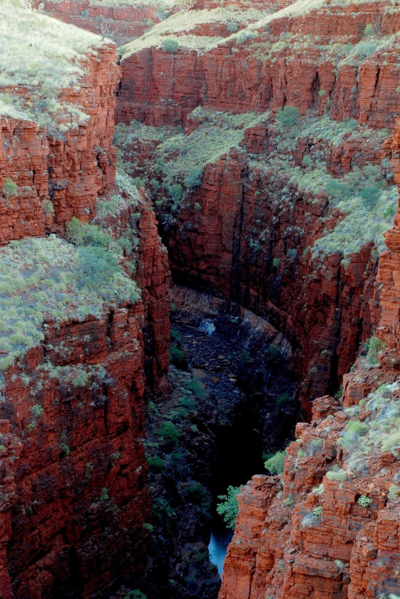 Rudá roklina v Karijini NP