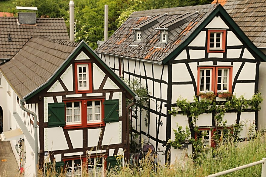 Hrázděné domy, Německo