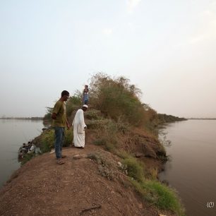 Soutok bílého a Modrého Nilu - ostrov Tuti