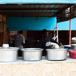 Vývařovny, kde se každý den připravuje výborný fatuur