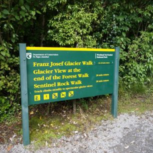 Sentine rock walk, Nový Zéland