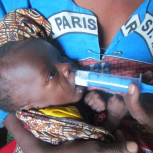Krmení podvyživeného dítěte, Malawi