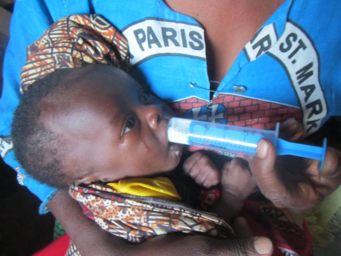 Krmení podvyživeného dítěte, Malawi