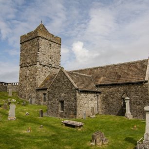 Rodel, kaplnka, Hebridy