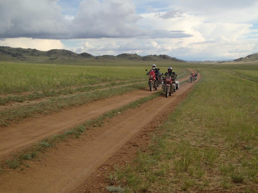 Denně jsme urazili průměrně 260 kilometrů