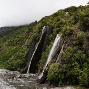 Waiho údolí, Nový Zéland