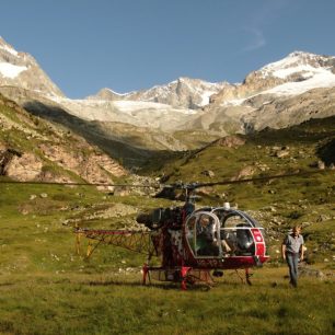Zásobování Hotelu du Trift, zermatt