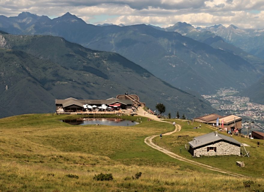 Alpe Foppe, Monta Tamaro