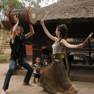 S manželkou Terezou Kerle