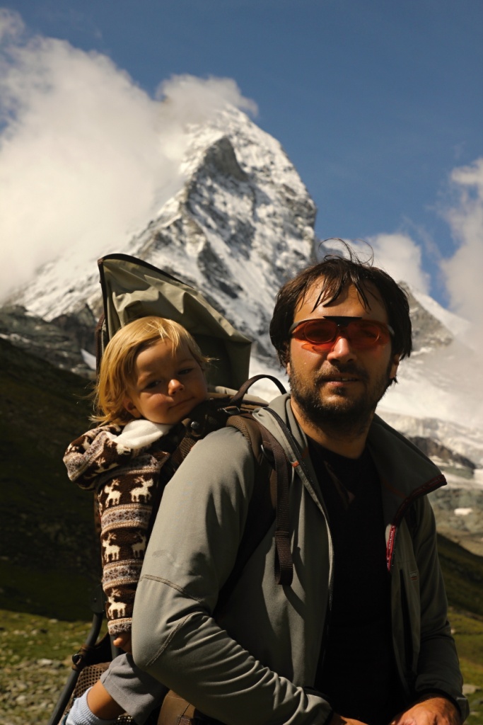 Vesele po Matterhornem, Zermatt.