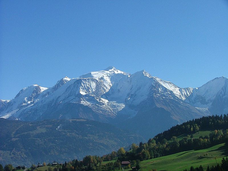 Evropský velikán - Mont Blanc