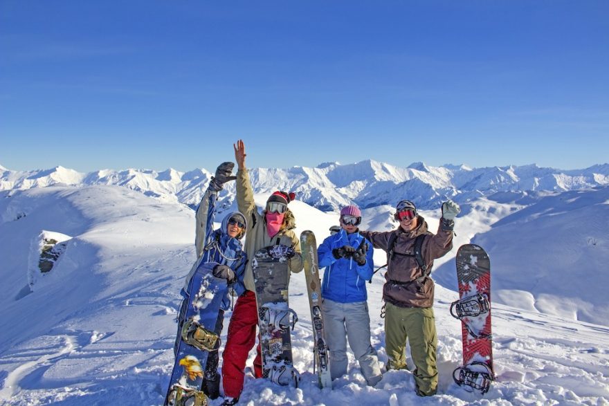 Nový Zéland je v hodný pro lyžaře, snowboardisty i skialpinisty