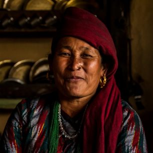 Dáma z kmenu Limbu, Nepál