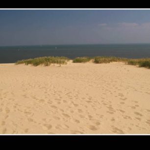 Kursská laguna z duny Parnidzio kopa, Litva