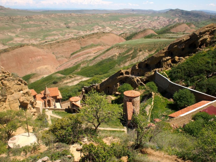 Chrám leží jen 70 km od hlavního města, Gruzie