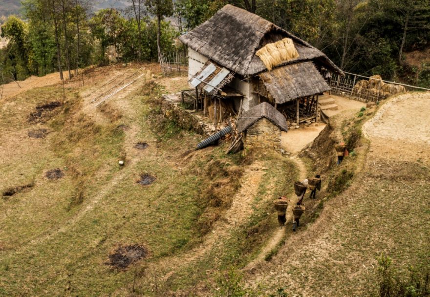 Venkovská stavení v Myanglung dokážou rozplesat srdce nejen milovníky tradiční architektury, Nepál