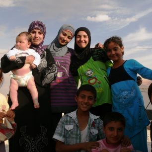 Děti vítají každé rozptýlení, Jordánsko