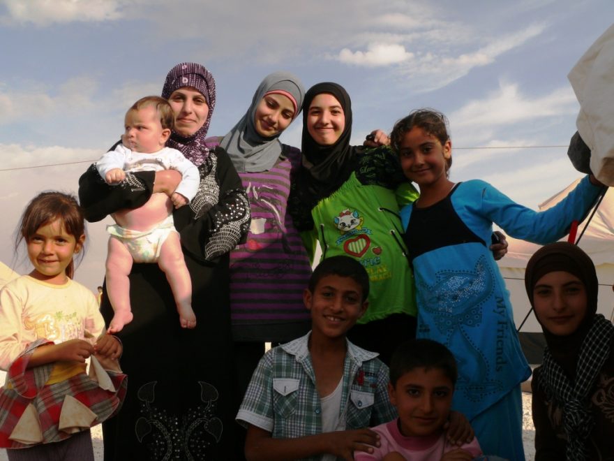 Děti vítají každé rozptýlení, Jordánsko