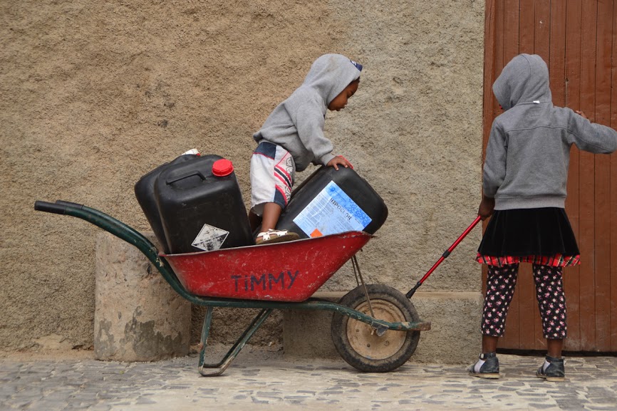 Děti v Palmeiře, Kapverdy 