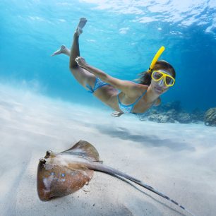 Na Sipadanu se dá i šnorchlovat