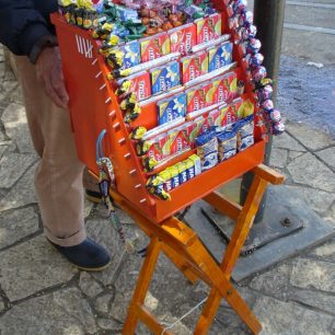 Pouliční prodavač, San Cristóbal