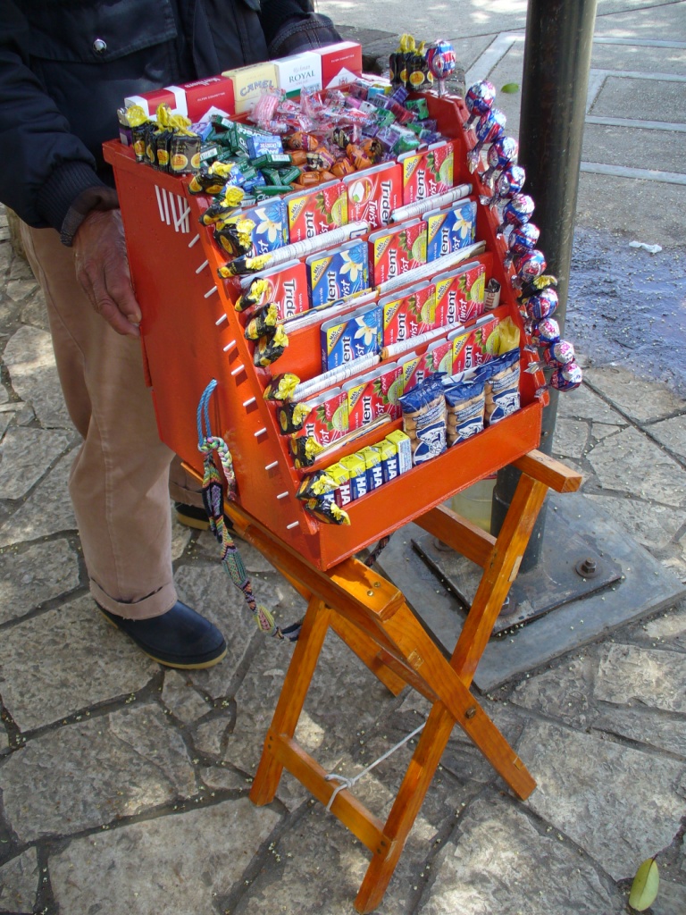 Pouliční prodavač, San Cristóbal
